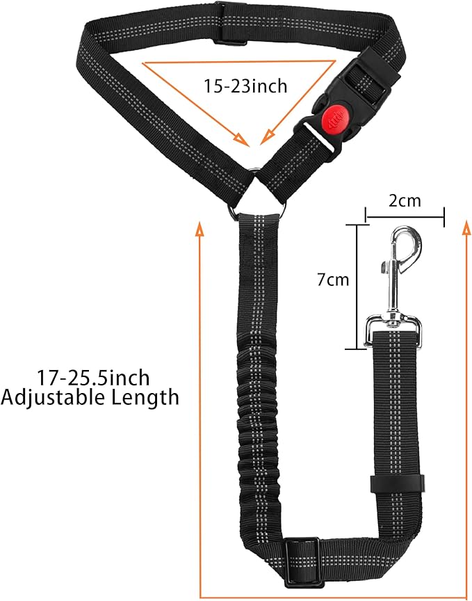 YAODHAOD Dog Seat Belts