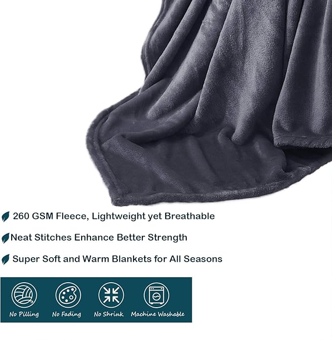 Veehoo Fluffy Fleece Dog Blanket 30x25 inch