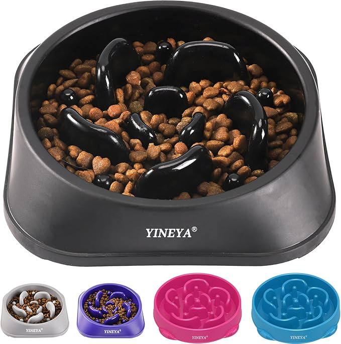 Pet Supplies Slow Feeder Dog Bowls Small Breed, Dog Slow Feeder Bowl, Dog Food Bowls Slow Feeder, Dog Bowl Slow Feeder, Dog Puzzle Feeder Bowls, Dog Bowls Medium Size Dog, Slow Eating Dog Bowl