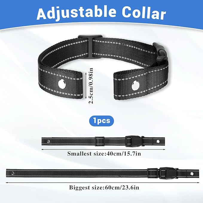 Reflective Collar Replacement Strap (2.5 cm