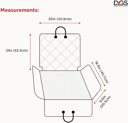 Dog Gone Smart Single Backseat Dog Cover for Car