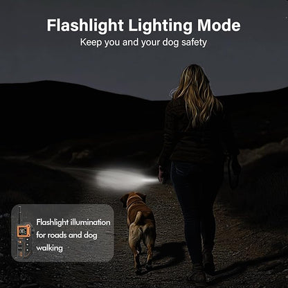 AI Dog Shock Collar 2 Dogs (10-120Lbs) 3300FT Dog IPX7 Waterproof