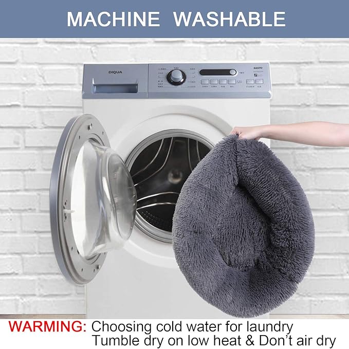 Dog Bed Calming Dog Beds for Small Medium Dogs Bed(20")