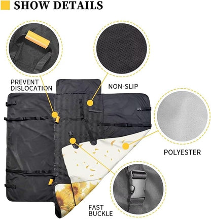 AFPANQZ Sunflower Cat Dog Cat Seat Cover Bucket