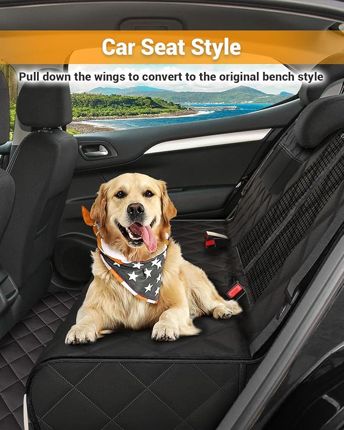 Victoper Dog Car Seat Cover 100% Waterproof 60" W 64" L