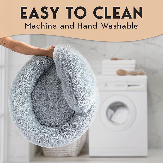 PetJett Calming Dog Bed 30'' Fits 45 lbs