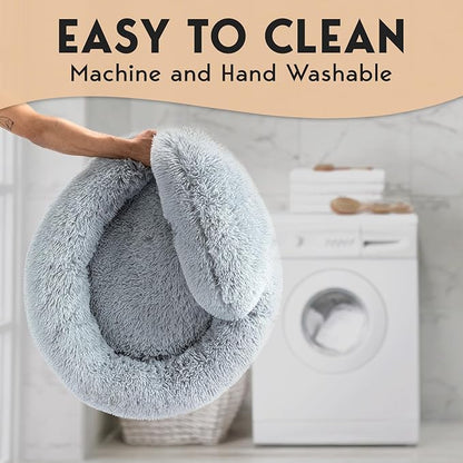 PetJett Calming Dog Bed 30'' Fits 45 lbs