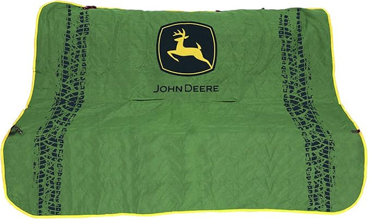 JOHN DEERE PET CAR SEAT COVER for DOGS & CATS. Licensed SEAT PROTECTOR for Construction