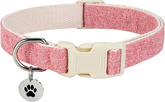 Breathable Cotton Dog Collar