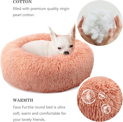 Dog Beds for Small Dogs 19 inches Anxiety 15 lbs