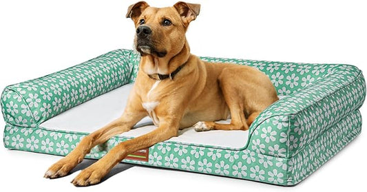 ClevaHome Comfort Orthopedic Dog Bed for Large Dogs