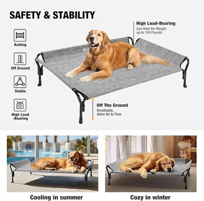 Veehoo Cooling Elevated Dog Bed