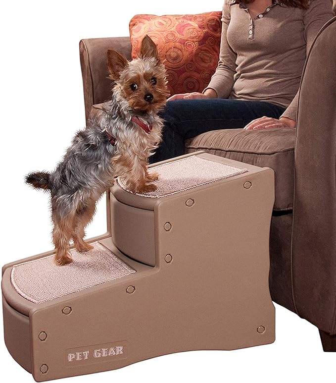 Pet Gear Easy Step II Pet Stairs 2 Step 150 Pounds, 5 Colors