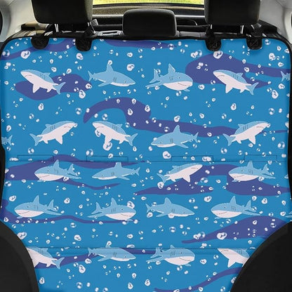 AFPANQZ Shark Dog Back Seat Cover Protector Scratchproof