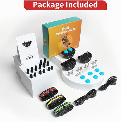 PetJoy Dog Bark Collar 5-15 lbs, 3 Pack 5 Adjustable