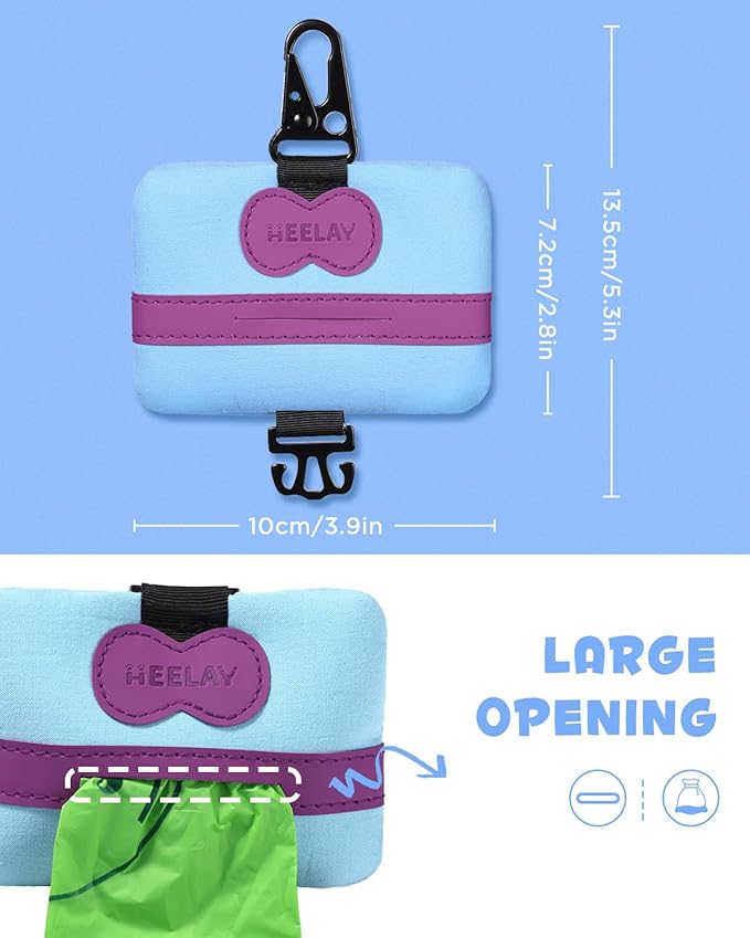 Dog Poop Bag Holder for All Leashes