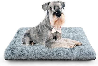 KISYYO Dog Beds for Small Dogs Deluxe Pet Beds for Crates Washable Dog Bed Mat 24 x 18 x 3 Inches,