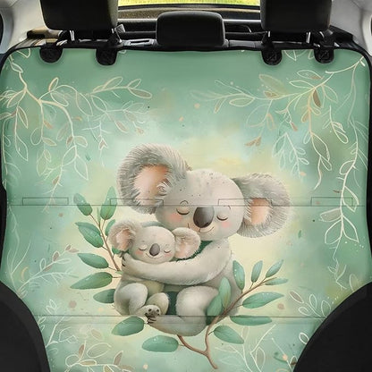 AFPANQZ Koala Print Car Seat Cover Pet Seat