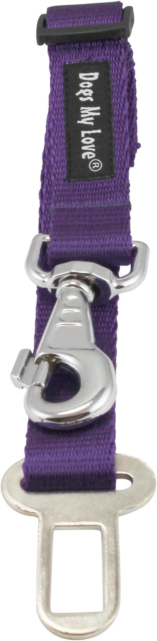 Dogs My Love Adjustable 15"-25 Long Leash Car 1" Wide