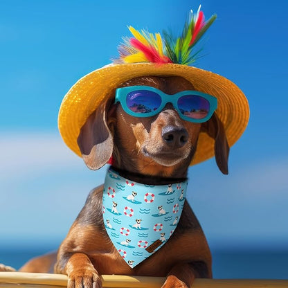 Summer Dog Bandanas 2 Pack