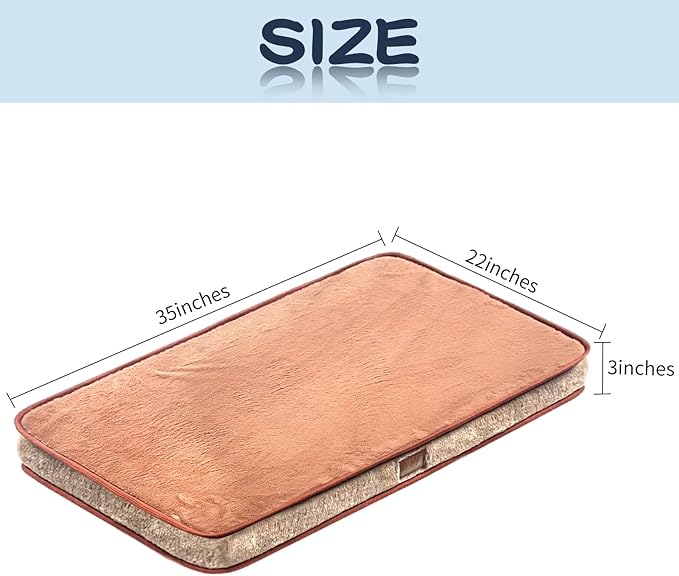 Dog Crate Mat (35" X 22")