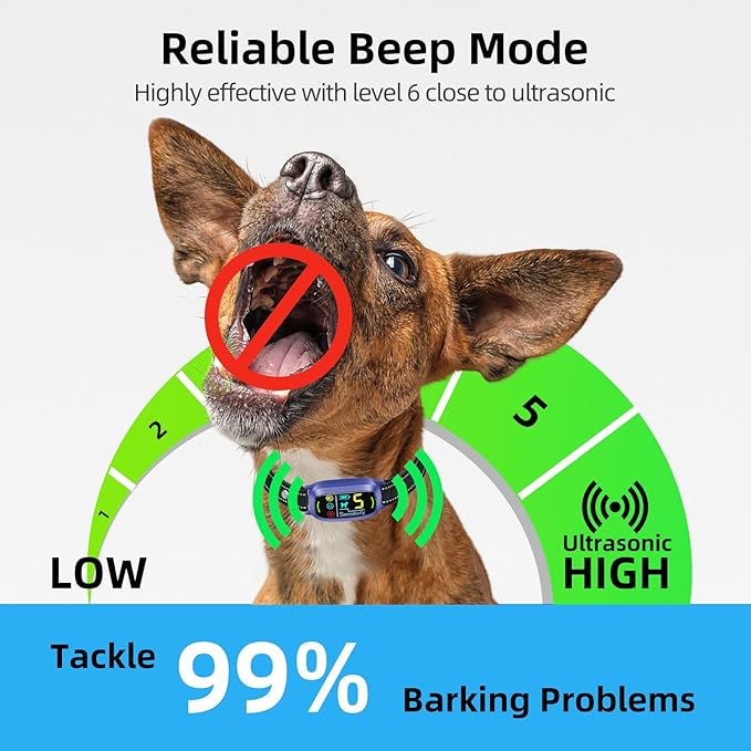 Dog Bark Collar 5 Adjustable