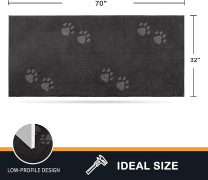 PURRUGS Dirt Trapper Door Mat 32" x 70"