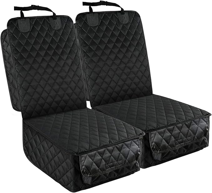 PETICON Waterproof Front Seat Car Cover 2 Pack
