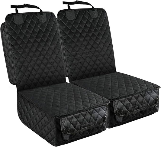 PETICON Waterproof Front Seat Car Cover 2 Pack