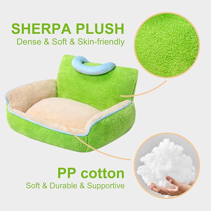 Jiupety Dog Bed XL:33"x27"x17" 35lbs