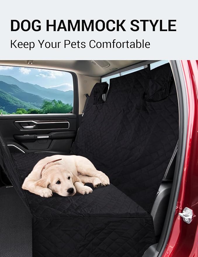 Proadsy 2024 Upgrade Dog Car Seat Cover Custom 2019-2024 Ram 1500 Pickup