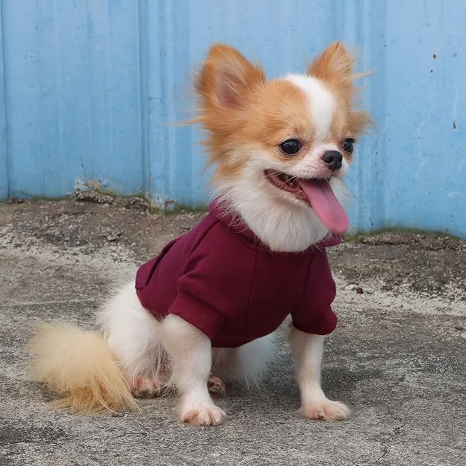 LOPHIPETS Lightweight Cotton Hoodie for Small Dogs –