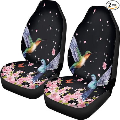Hummingbird Seat Covers Auto Protective Accessories Gift