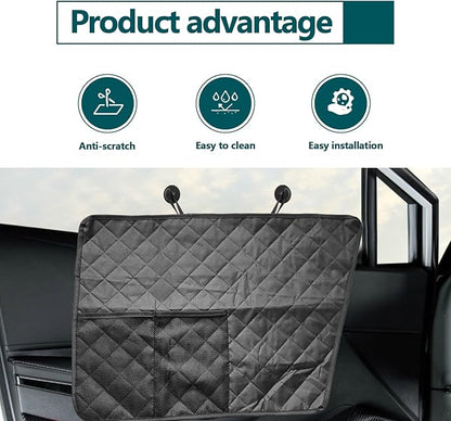 1PCS Pet Car Door Protector Dog Car Door Cover