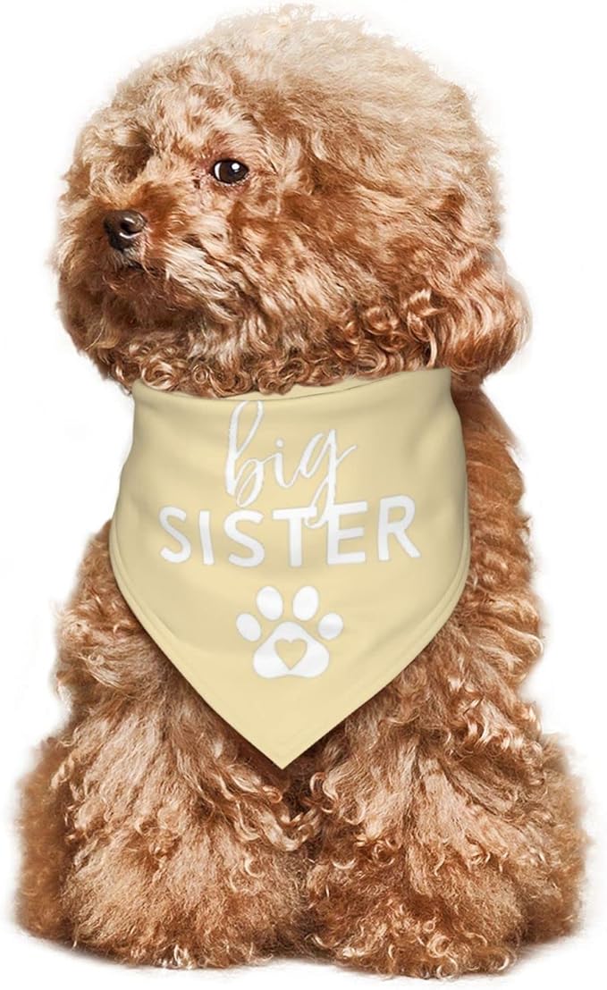 Big Sister Dog Bandana