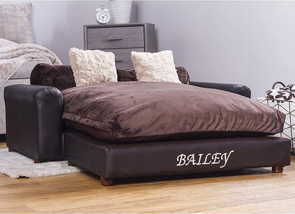 Moots Premium Leatherette Sofa Pet Bed
