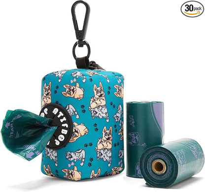 Dog Poop Bag Dispenser with 30 Bags