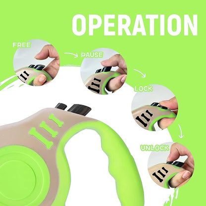 Retractable Dog Leash Automatic Telescopic Tractor Dog Tape 10/16 FT