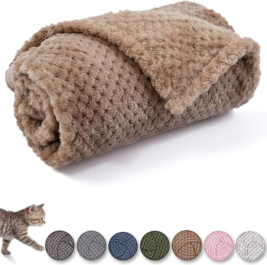 Dog Blanket or Cat Blanket or Pet Blanket (M/32" x 40", Light