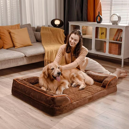 Orthopedic Jumbo Dog Bed for Extra Large Dogs