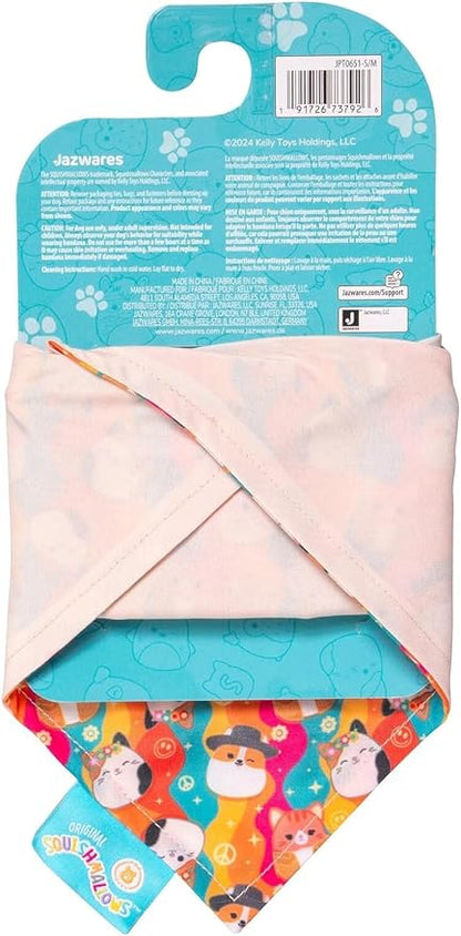 Squishmallows Original Reversible Pet Bandana 2-Pack (Large/Extra-Large)