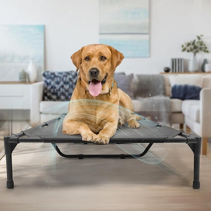 Bestio Elevated Dog Bed 49x33x9 Inch