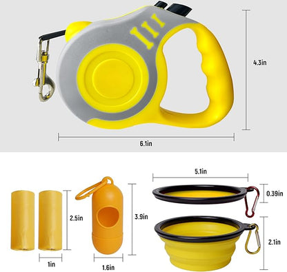 Retractable Dog Leash Automatic Telescopic Tractor Dog Tape 10/16 FT