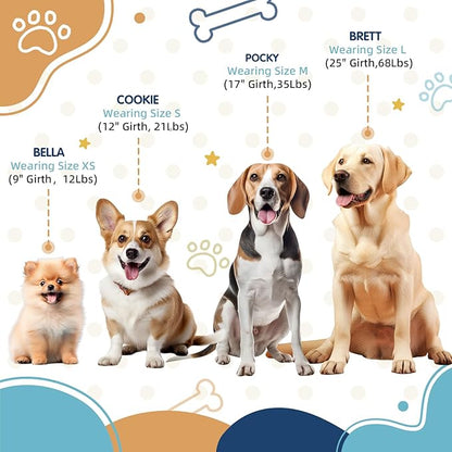 Tri-Color Dog Harness