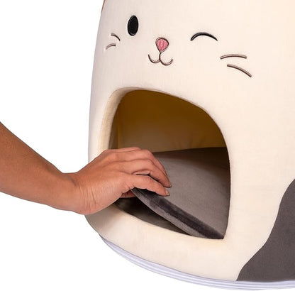 Squishmallows Original 16-Inch Cam The Cat Pet Cave