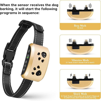 Dog Bark Collar 4 Training 7 Level