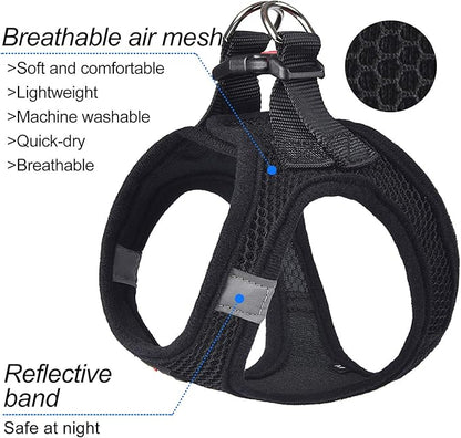 Dog Harness Step-in Breathable Puppy Cat Dog Vest
