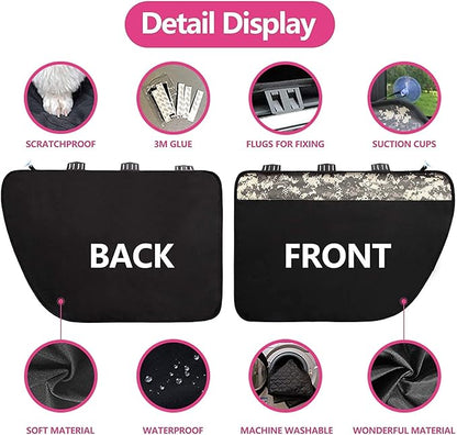 2PCS Dog Car Door Protector 29.5 x 20.47 Car