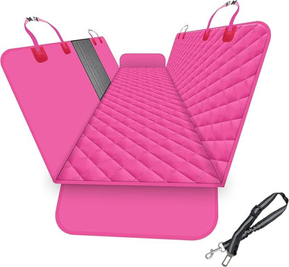 GXT Dog Back Seat Cover Protector for Cars SUV and Trucks with Mesh Window