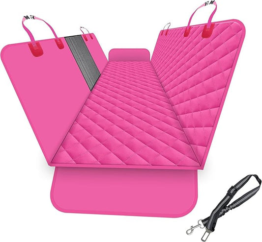 GXT Dog Back Seat Cover Protector for Cars SUV and Trucks with Mesh Window